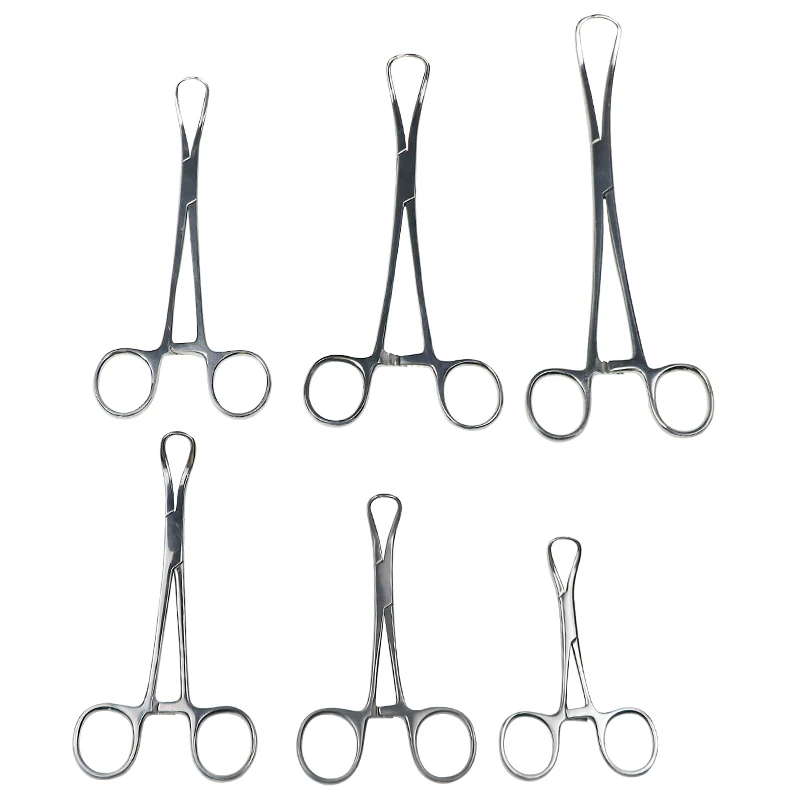 

1pcs Stainless Steel Towel Clamp Pointed Fixed Cloth Towel Plus Surgical Cloth Pliers Veterinary Surgery Tools 6Types Optional