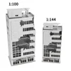 1:144 1:100 N Scale Battle Damaged AEON Building Destroyed House Battle Building ABS Plastic Model 2