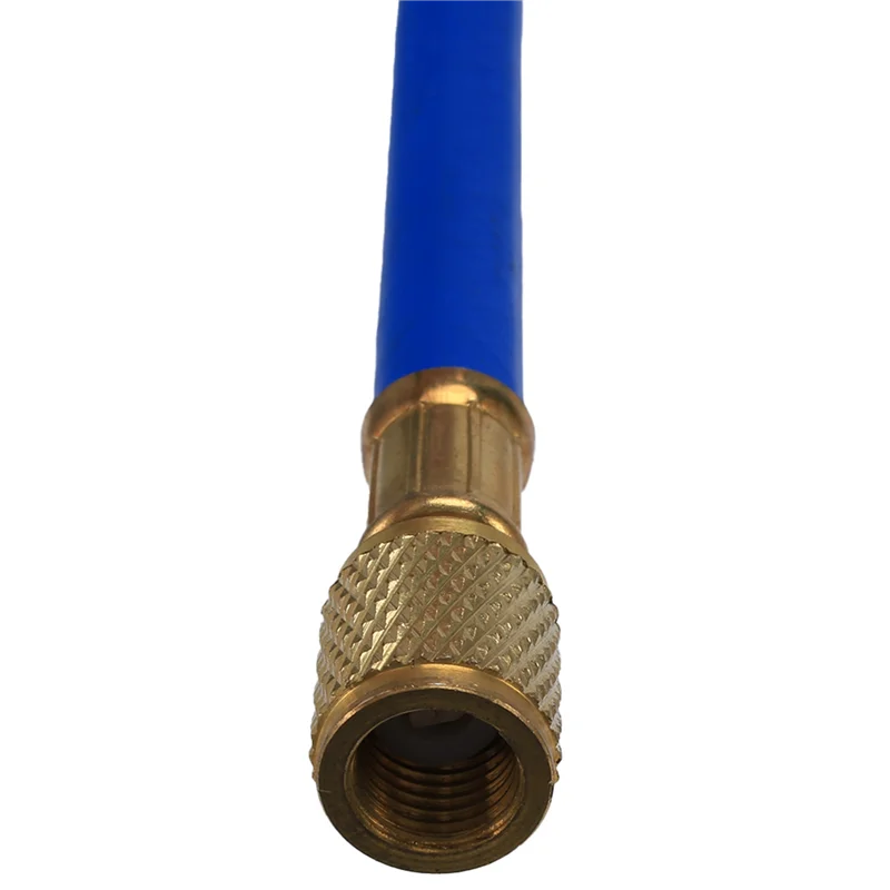 Dye Injector Air Conditioning Car Oil Injection R12 R134A R22 Dye Injection 2 Ounce Pure Liquid Coolant Filler Tube Blue