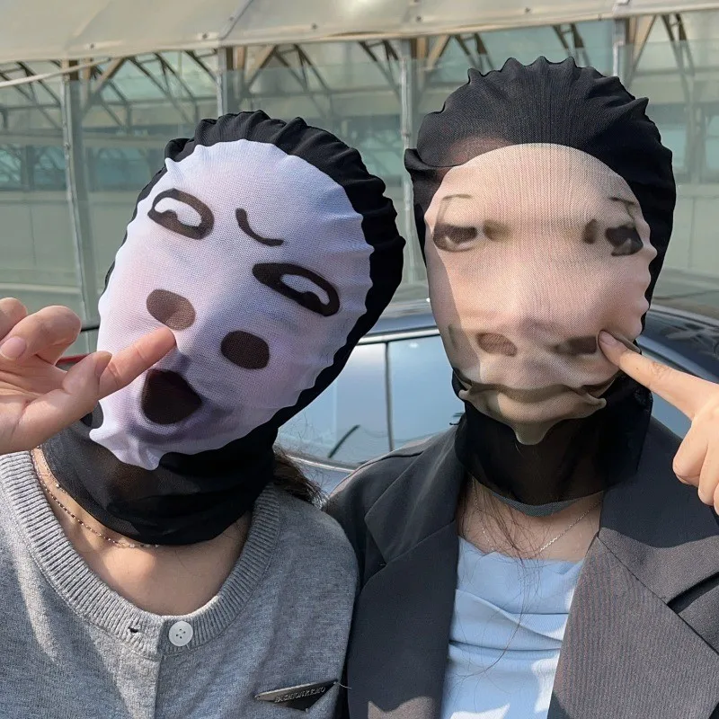 Enhanced Realistic 3D Face Mask for Role Play and Masquerade Costumes with UV Protection