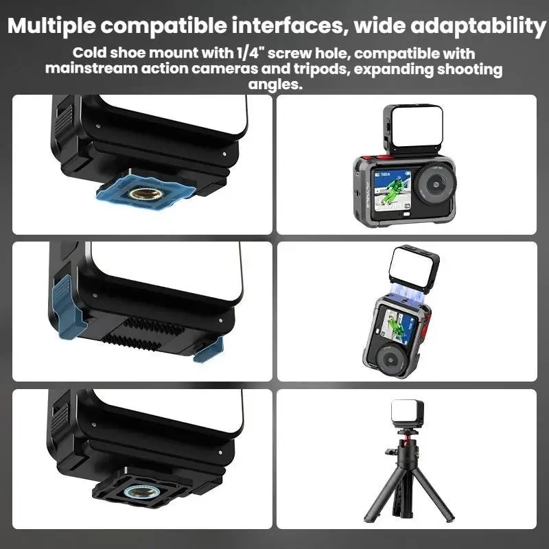 For DJI Osmo Aciton 6 / Osmo Nano Flymile Magnetic Selfie Light