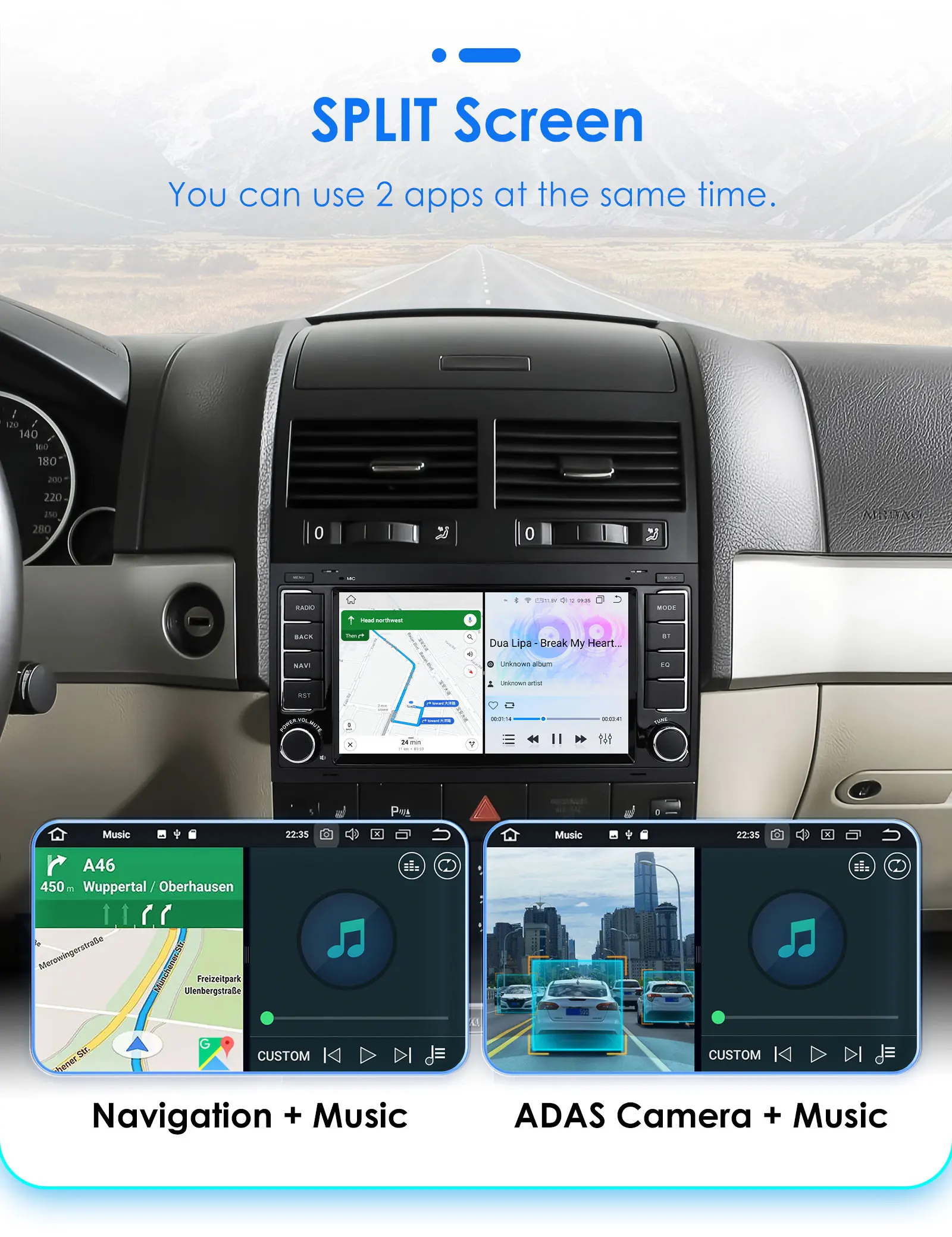 7 "2DIN Carplay Android Auto Auto radio Für Jeep Grand Cherokee Kommandant Wrangler Dodge Patriot Chrysler Journey GPS multimedia – Detail 31
