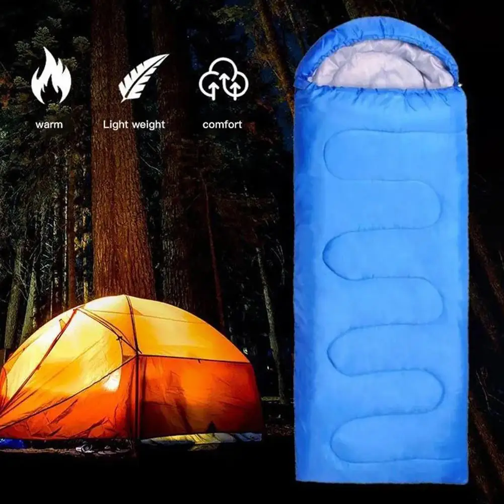 

New Multi-purpose Envelope Sleeping Bag Portable Sleeping Dirt Camping Bag Adult Bag Travel Sleeping Insulation Hotel Outdo C1N0