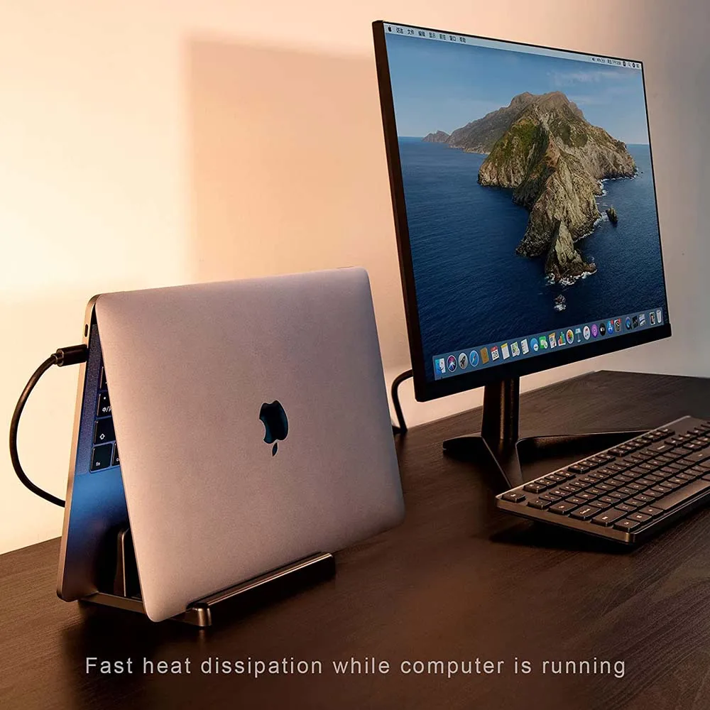 plástico ABS, economia de espaço, MacBook, superfície