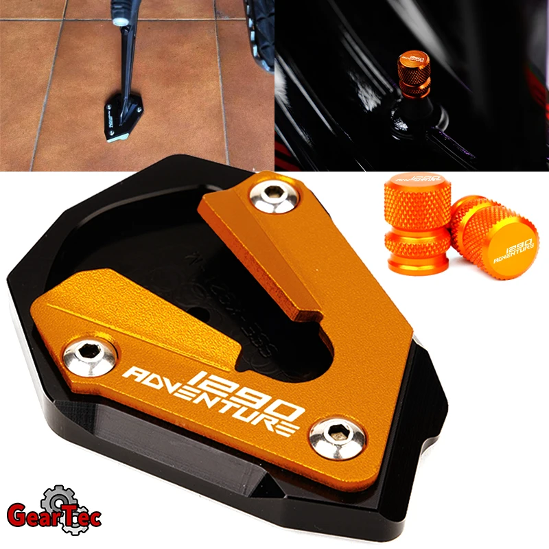 For KTM 1290 SUPER ADVENTURE S 1290 SAS 2021 2022 2023 Motorcycle Accessories Kickstand Foot