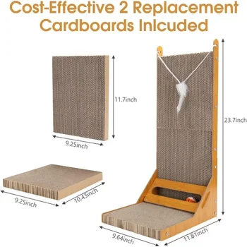 Pet Cat Scratching Board Wear-resistant and Scratch-resistant Cat Scratch Post Kitten Scratching Furniture Protector 5