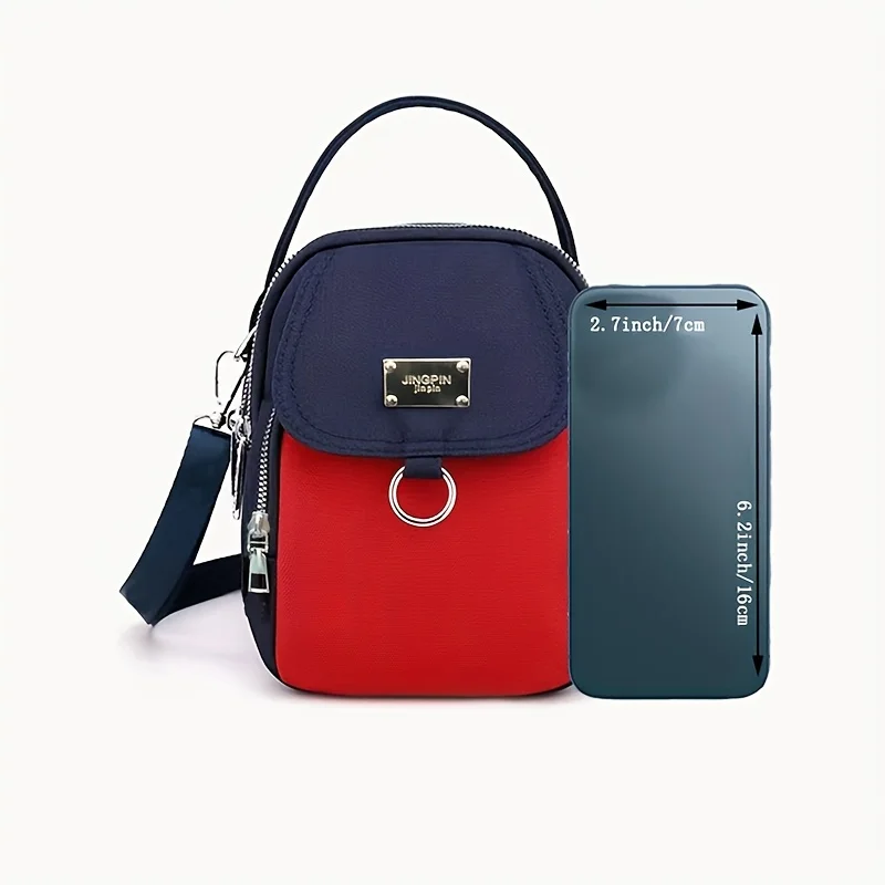 Unisex Crossbody Bag, Everyday Purse for Men Women, Spacious Interior for Phone, Wallet, Keys, Casual Formal Use Handbag Purse