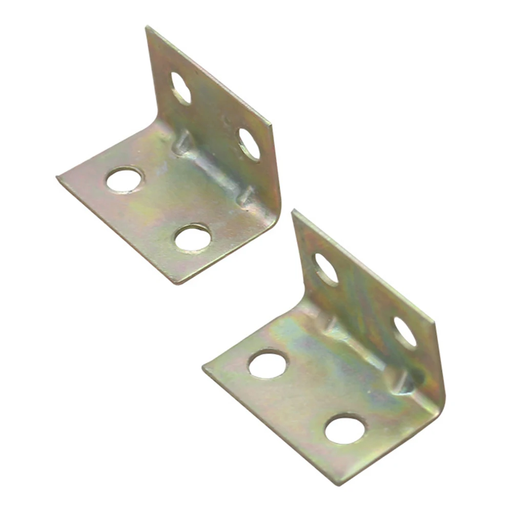 

20PCS 90 Degree Angle Bracket Stainless Steel Cabinet Angle Corner Brace Joint Bracket Fastener Furniture Hardware Accessories