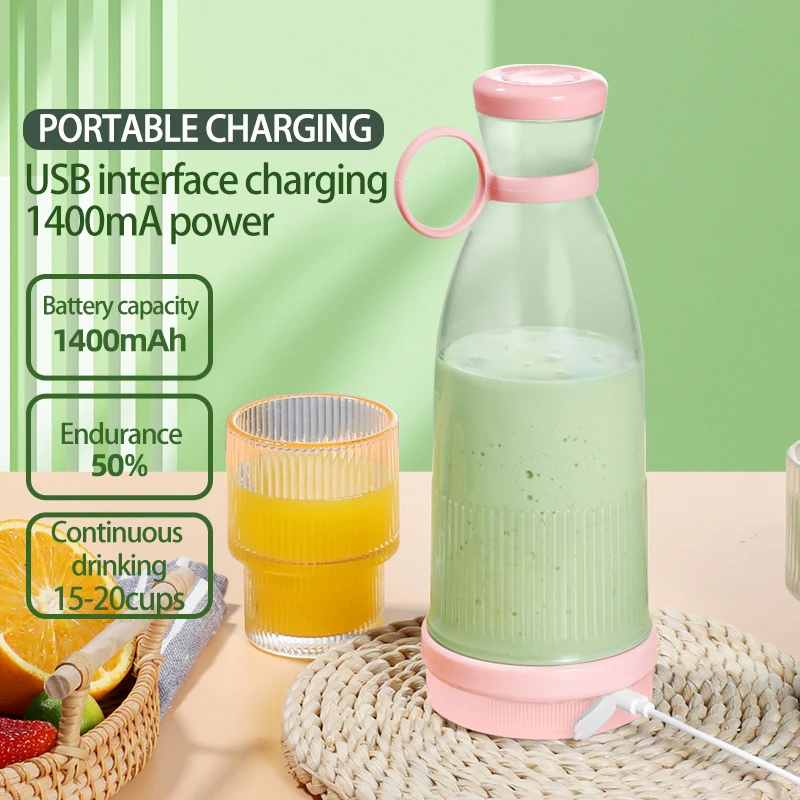 

Portable Electric Juicer Blender Fruit Mixers Extractors Multifunction Juice Maker Machine Smoothie Blender Household Appliances