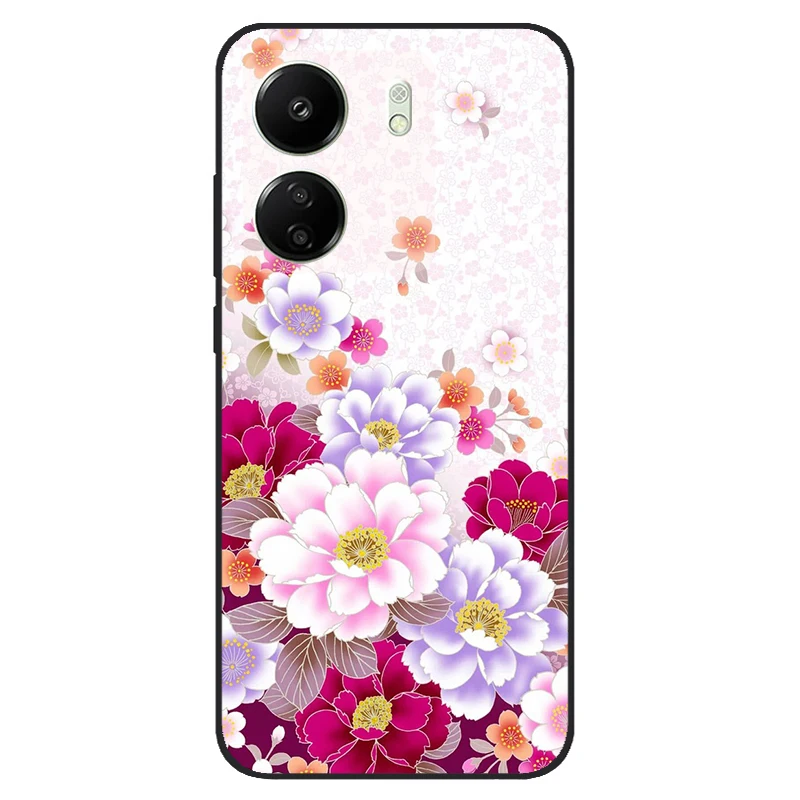 Case For Redmi 13C Coque TPU Soft Silicone Fashion Phone Funda For Xiaomi Redmi 13C Case Bumper Back Cover Capa Marble — view 5