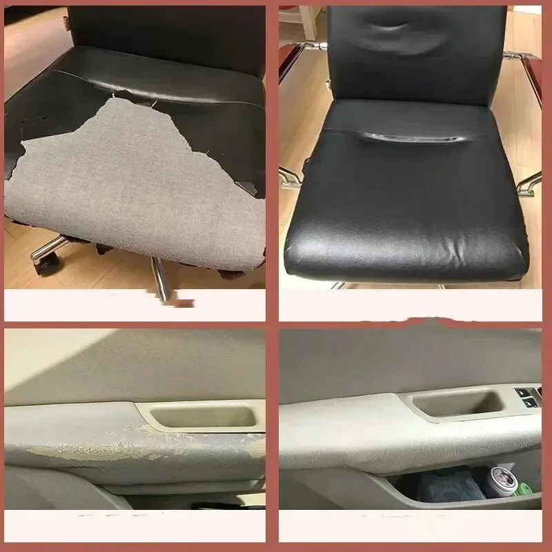 Leather Repair Patch Thickened Self-adhesive PU Large Size Sofa Seat Hole Artificial Synthetic Car Label Decoration