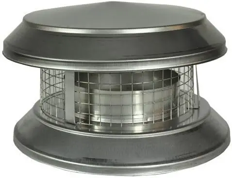 

Dia. I.D. Class A, All Fuel, SS "Chimney Cap" for 6" Chimneys Ollas arroceras Takoyaki pan Portable electric cooking pot Electr