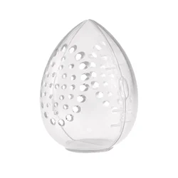 Portable Purple Silicone Makeup Sponge Holder and Drying Case (No.16)