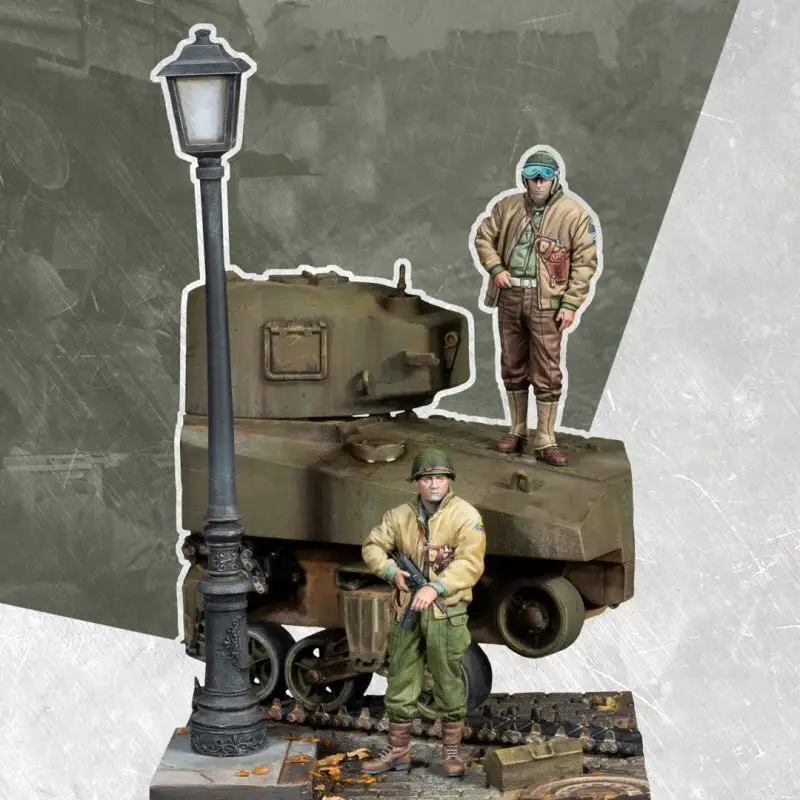 

1/35 Resin Model Figure GK， Unassembled and unpainted kit