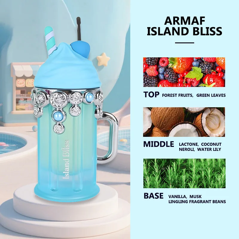 100ML armaf perfumes High Quality Island Bliss For Men Eau