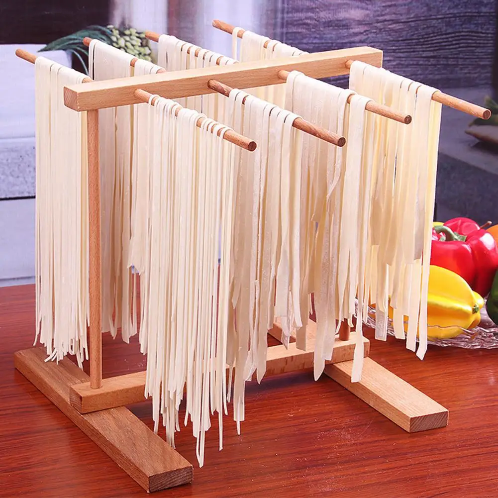 Noodle Drying Rack Stable Base Detachable Food Drying Rack Natural