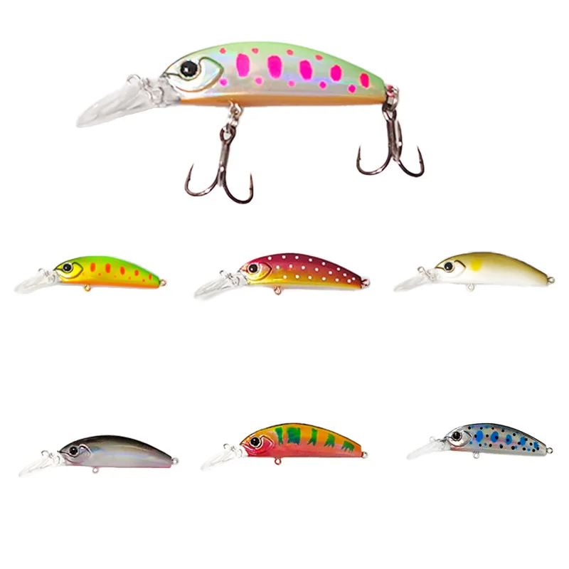 Micro All-Layer Sinking Minnow Hard Bait - Bionic Stream Fishing Lure