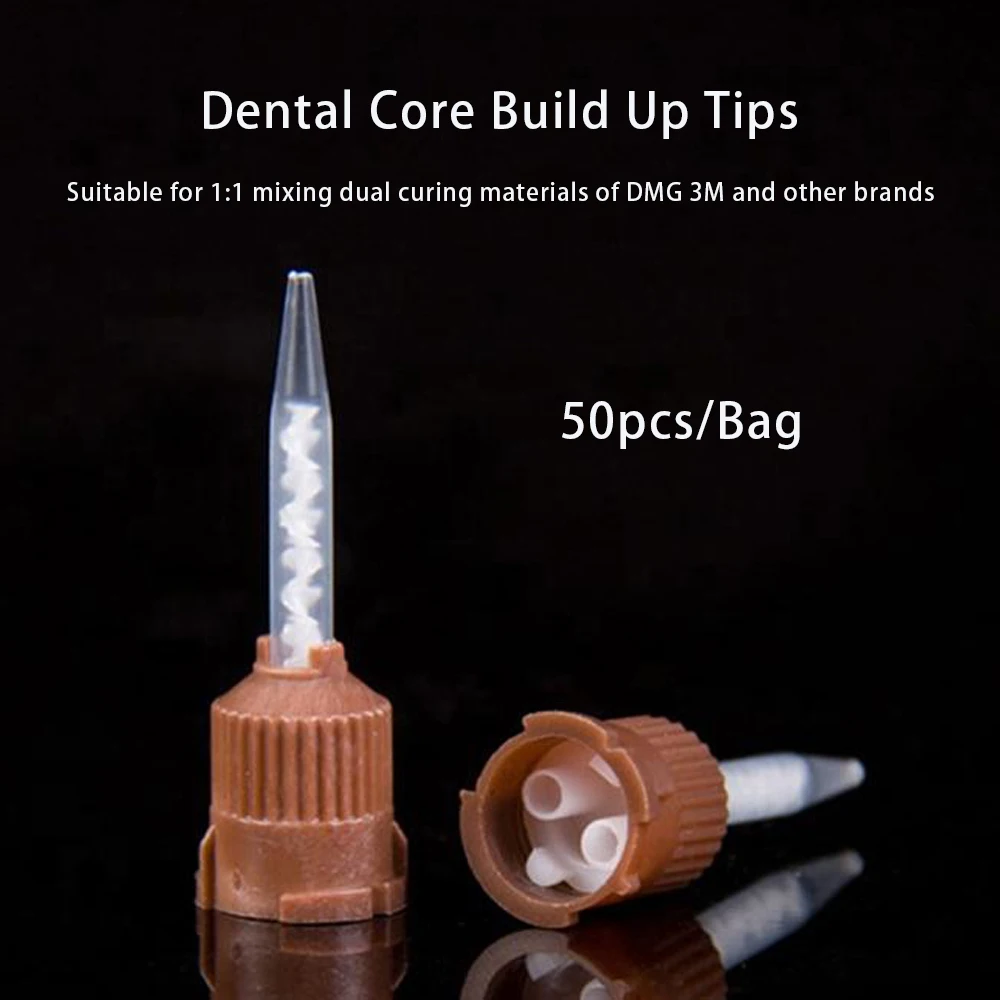Dental Core Build Up Tips Dual Core Resin Composite Material Mixing
