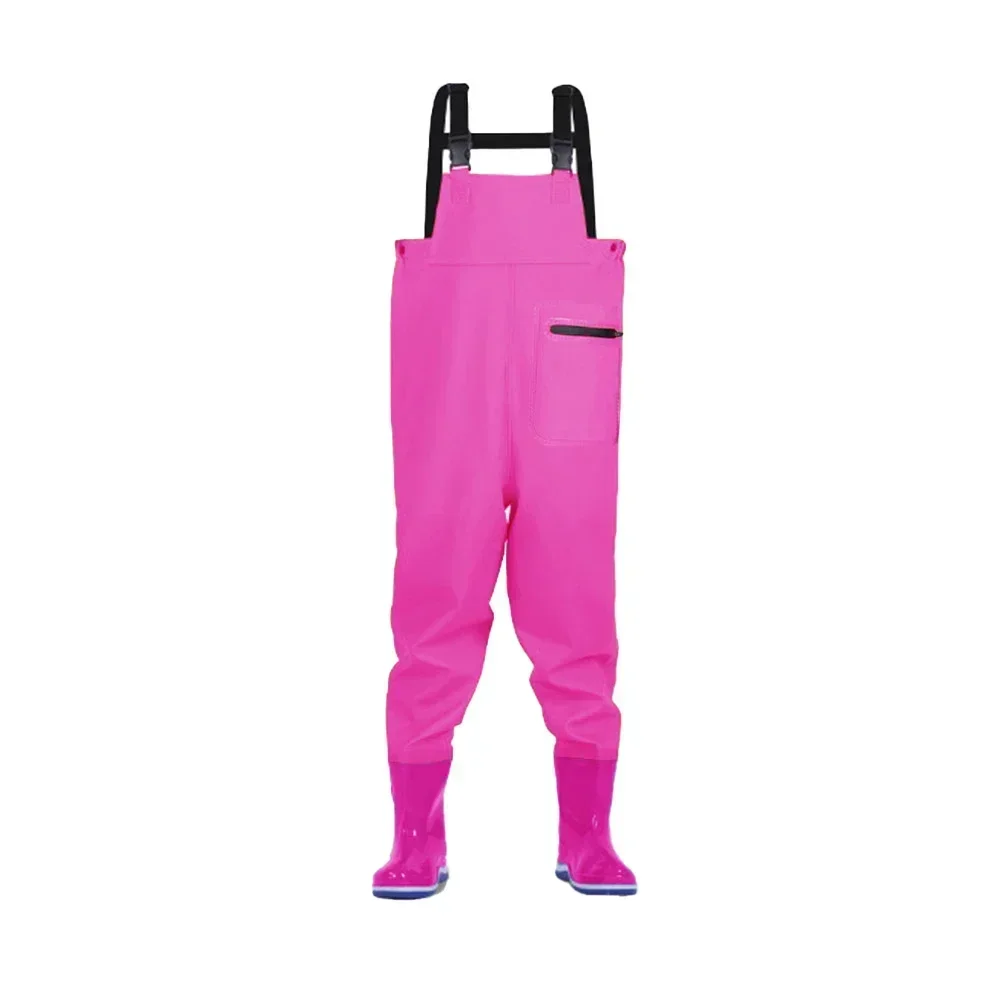 Kids' Integrated Boot Waders Comfortable Waterproof Protection For Young Anglers Fishing Wading Water Activities Gear wading pants,men fishing pants