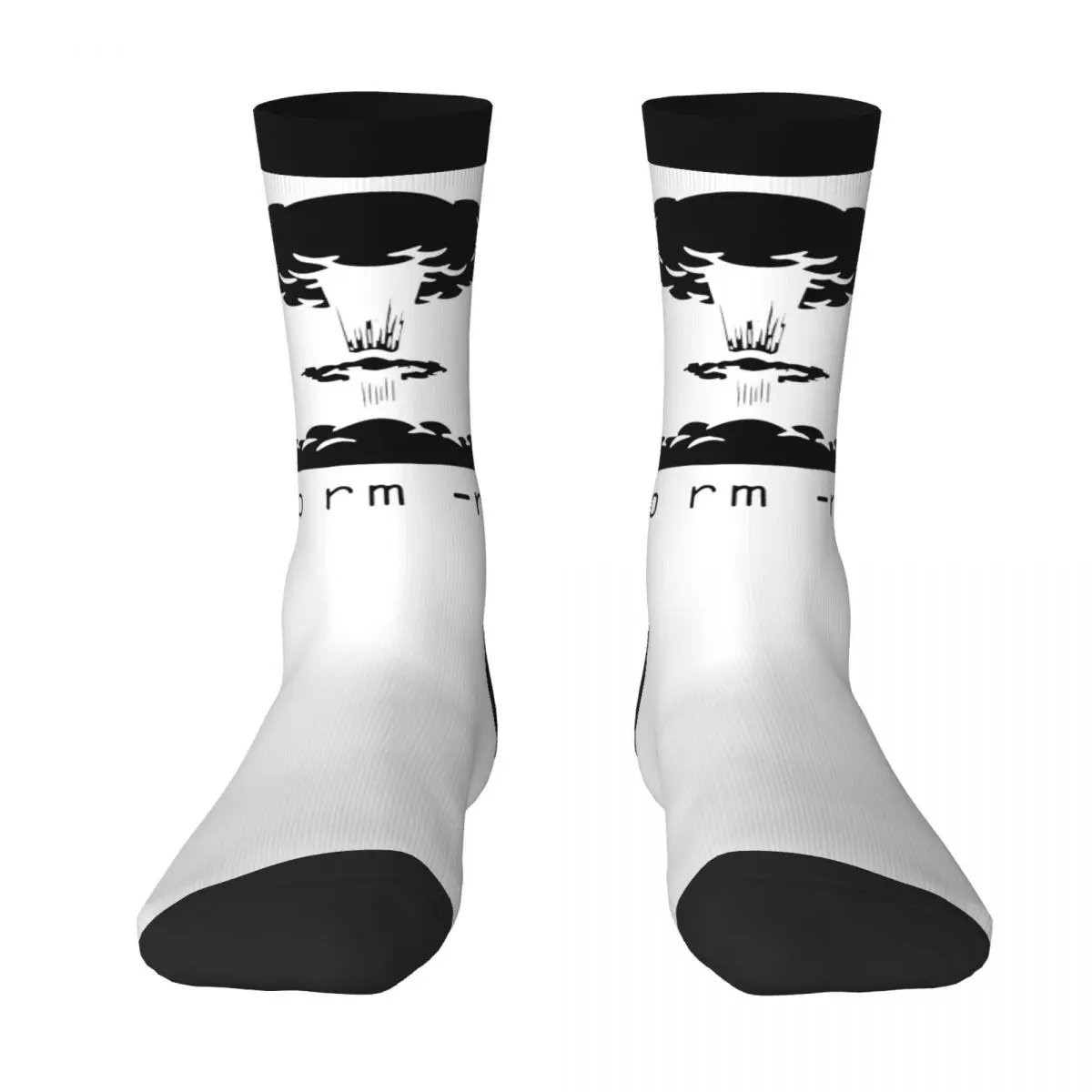 

Sudo Rm-Rf Socks Vintage BEST TO BUY Cool Contrast color Drawstring Backpack Elastic Stockings