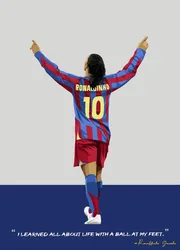 Barcelona Soccer Enthusiast Canvas Print - Wall Art Decor - 40x60cm Unframed (5)