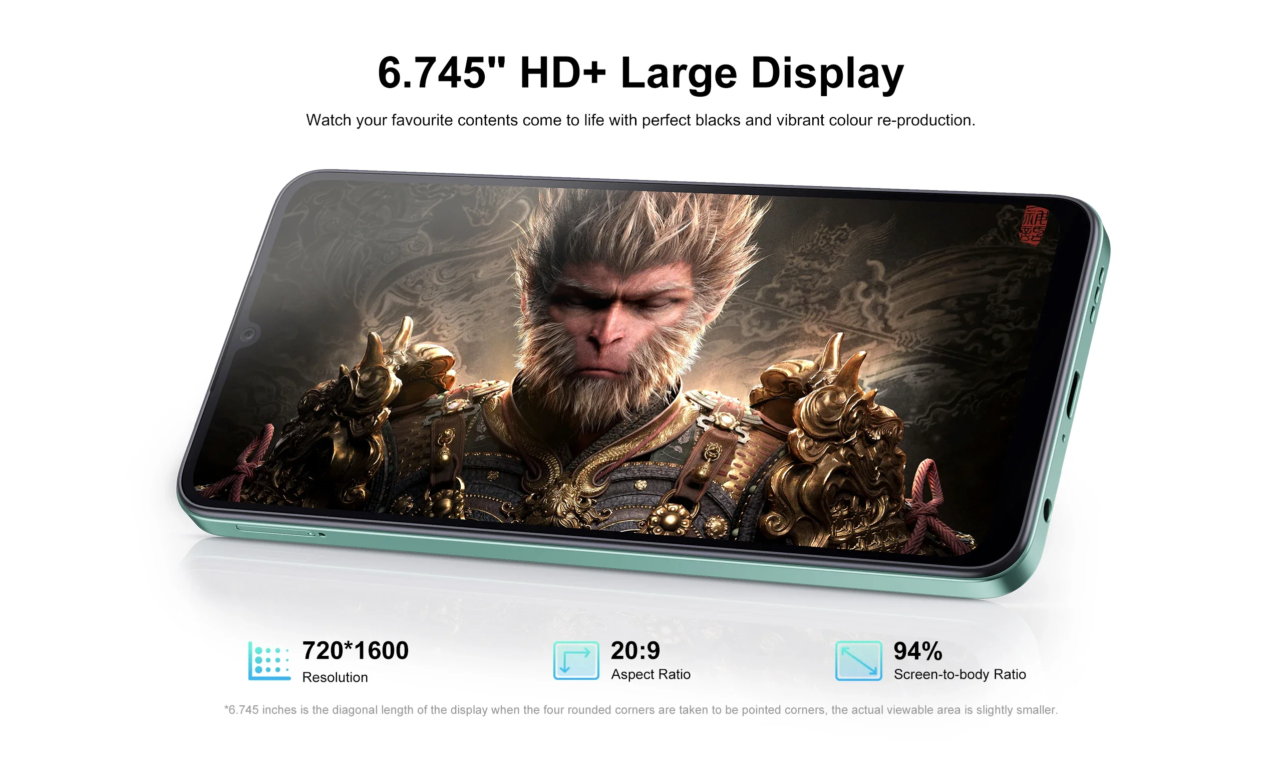 スマートフォン FOSSIBOT FOSSiBOT S1 Dual 5G Smartphone 6.7