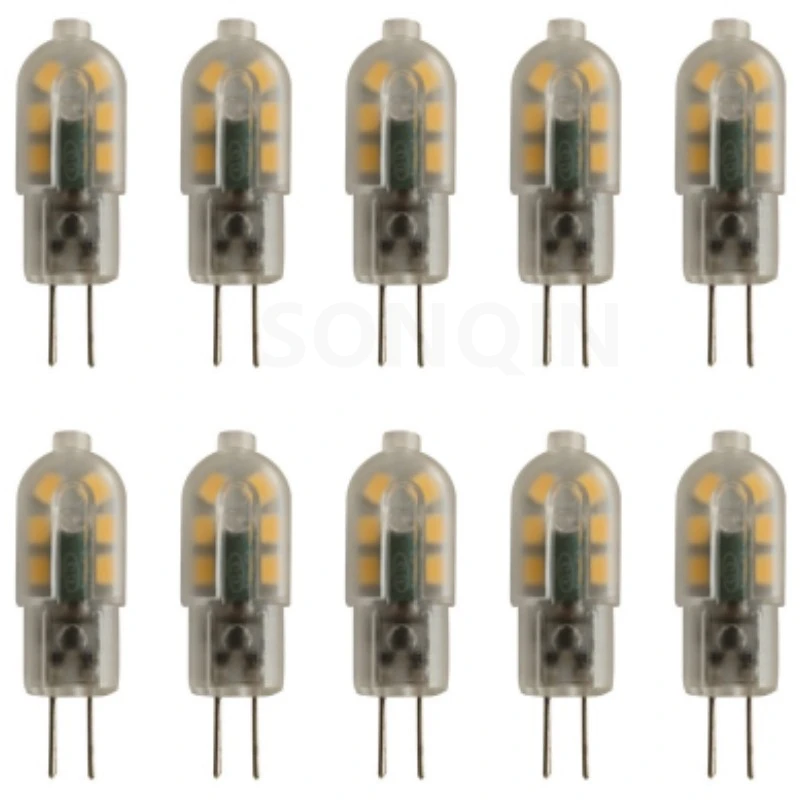 

1- 20PCS/LOT G4 LED Bulb Lamp High Power SMD2835 AC DC 12V 220V White/Warm White Light 3W 9W Replace 10w-80w free shipping