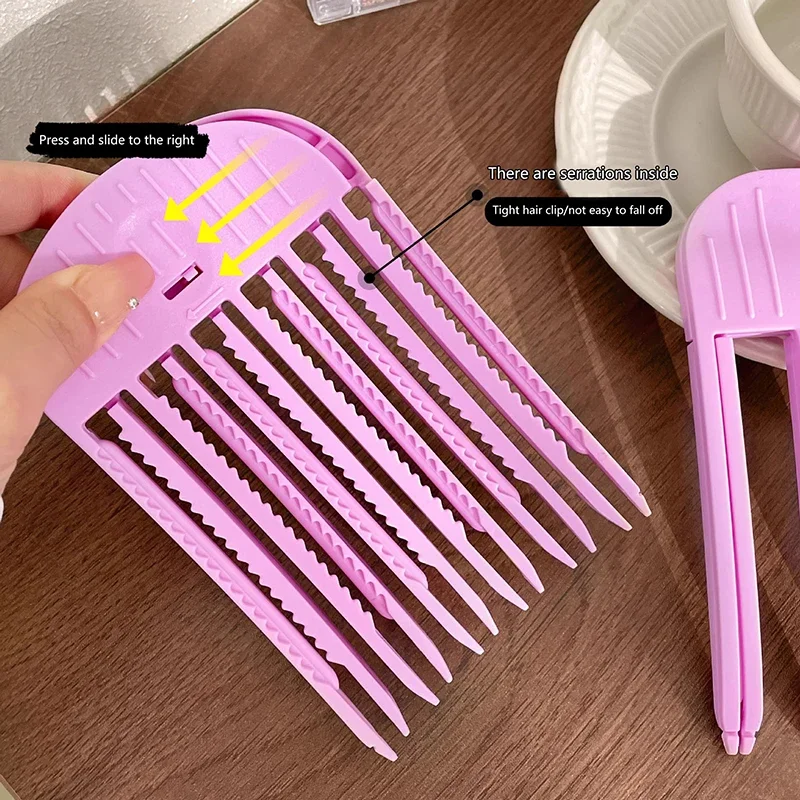 Hair Clips Fluffy Hairpin Curling Bangs Clips Hair Roots Volumizing Hair Clips Women Curling Fixed Shape Fashion Volume Roller