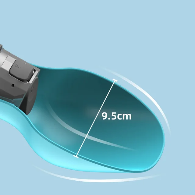 800ml Portable Dog Water Bottle For Small Medium Big Dogs Outdoor Travel Drinking Bowl Puppy Cat Feeder Pet Labrador Accessories 3