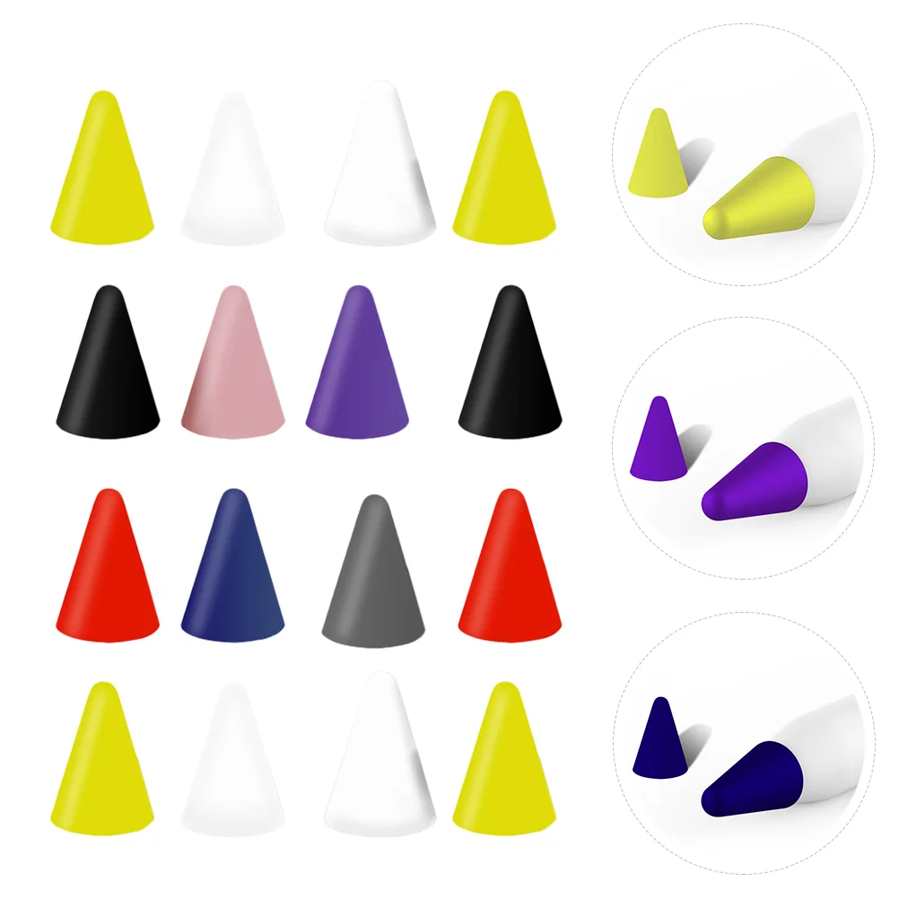 

Cover Silicone for Stylus Pen Case Nibs Protector Tips Caps Touch Protective Sleeve