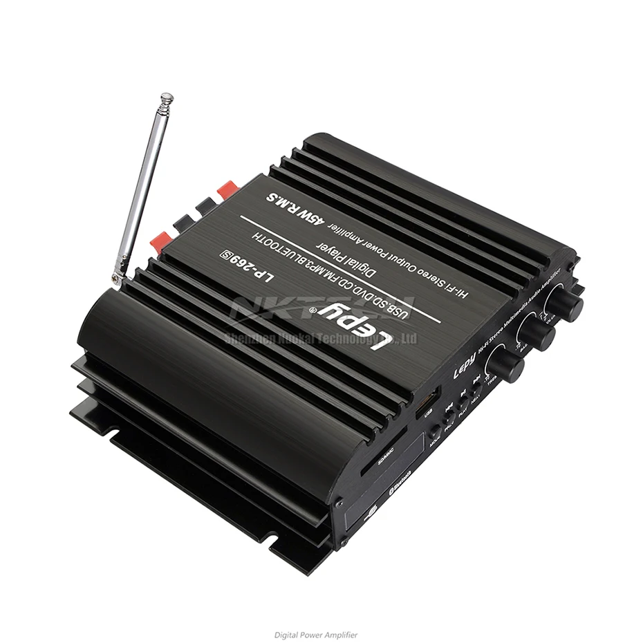 Lepy-bluetoothデジタルカーアンプ,LP-269S,hifiステレオオーディオ