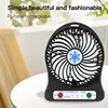 Desktop Desktop Small Fan Mini Handheld Usb Three Speed Cool Air Car Home Office Portable Quiet Outdoor Simple Portable Summer 2