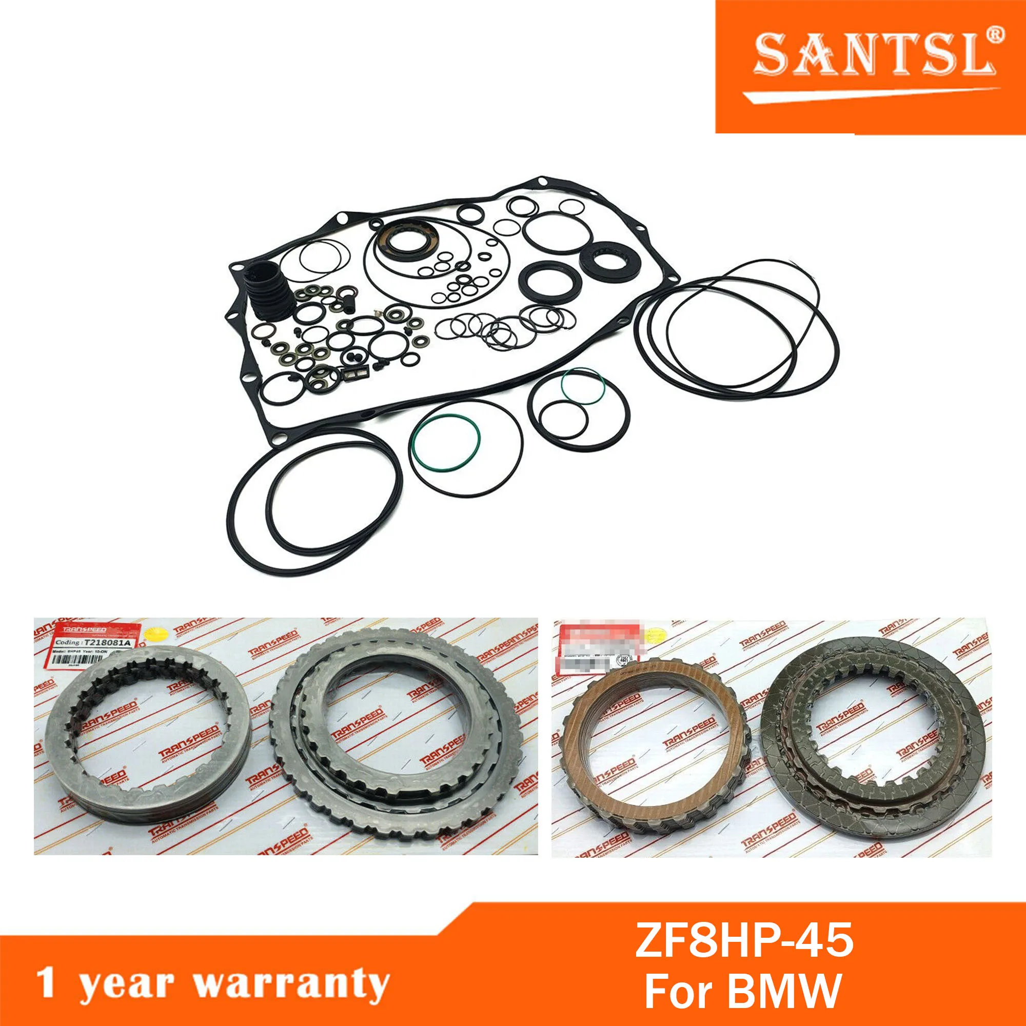 

ZF 8HP45 Auto Transmission Rebuild kit Master Kit Overhaul For BMW CHRYSLER 2012-ON T21800A Car Accessories Parts