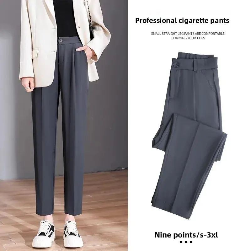 Gray [regular/Cropped pants]]