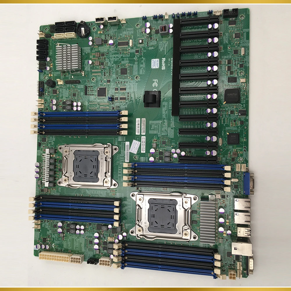 X9Drx +-F Per Scheda Madre Supermicro Server Lga2011 X79 Supporto Serie E5-2600