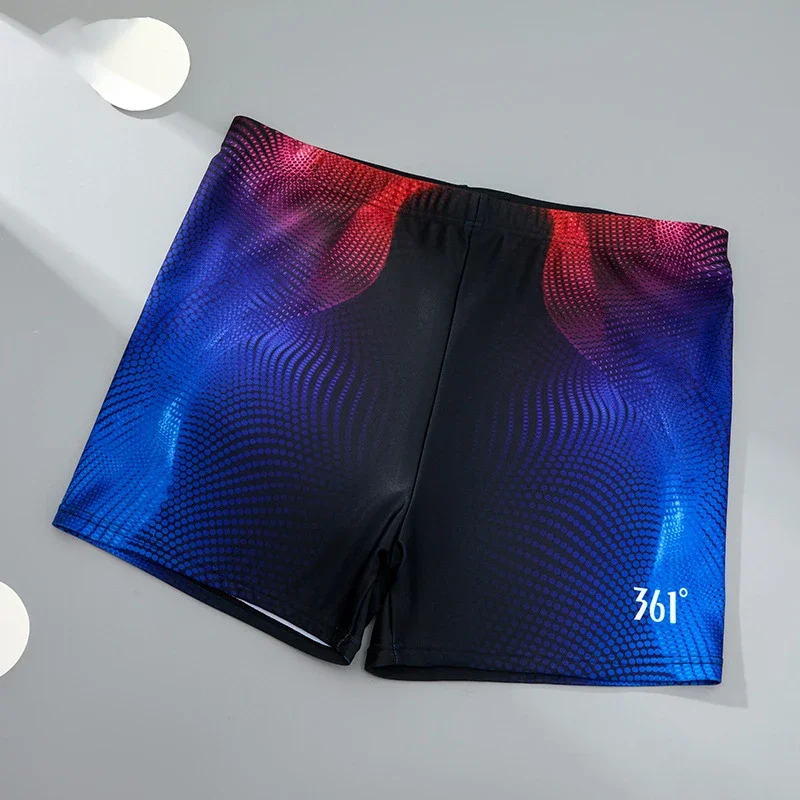 Men Swim Trunks Swimsuit Endurance Athletic Training Quick Dry Racing Swimming Shorts Swimwear Men Swim Jammers