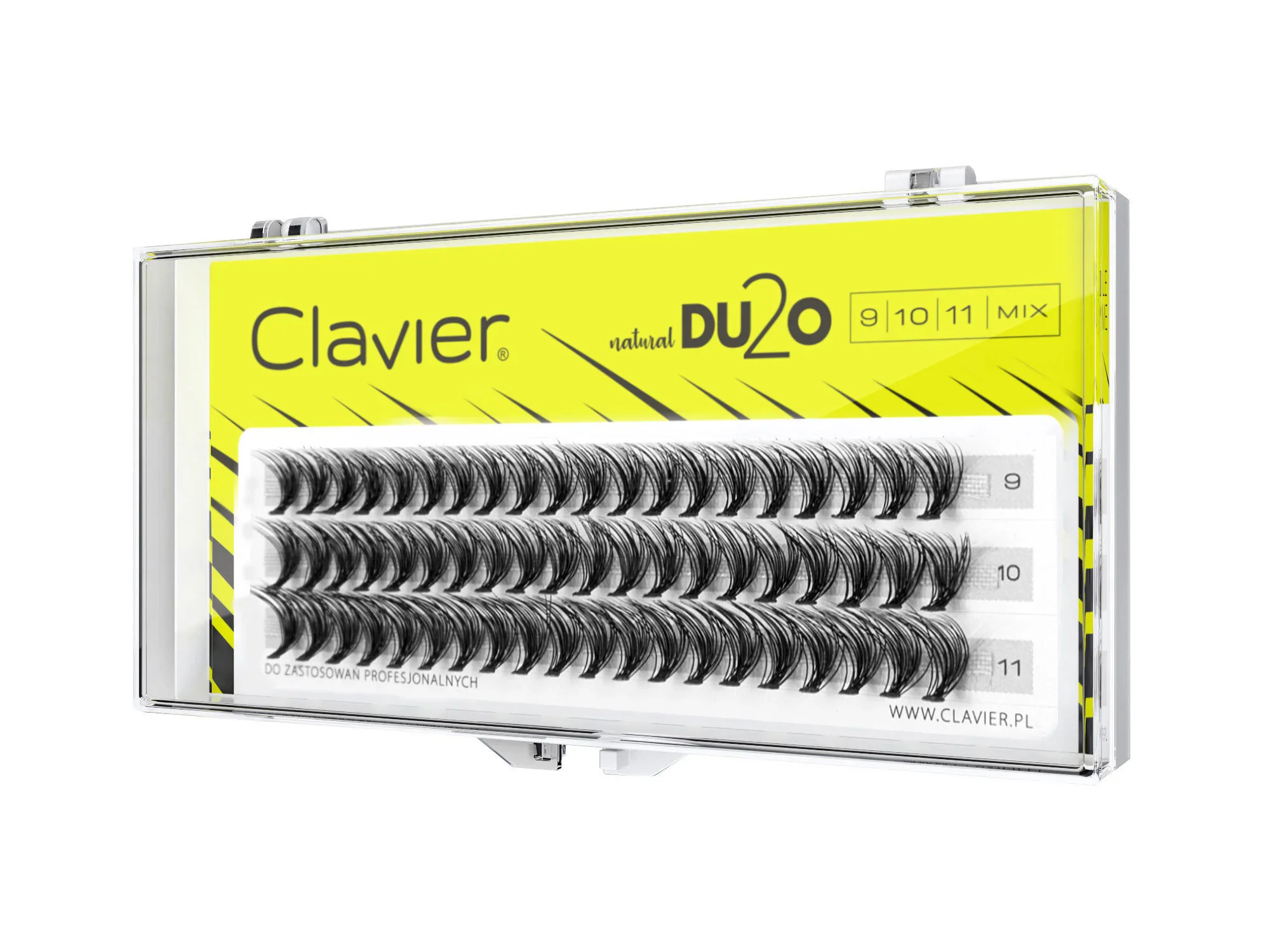 Description Picture 6 of itemClavier DU2O 10 Boxes Per Set Eyelashes 20D Cluster Lashes Natural  Extensions False Eyelashes Double The Volume