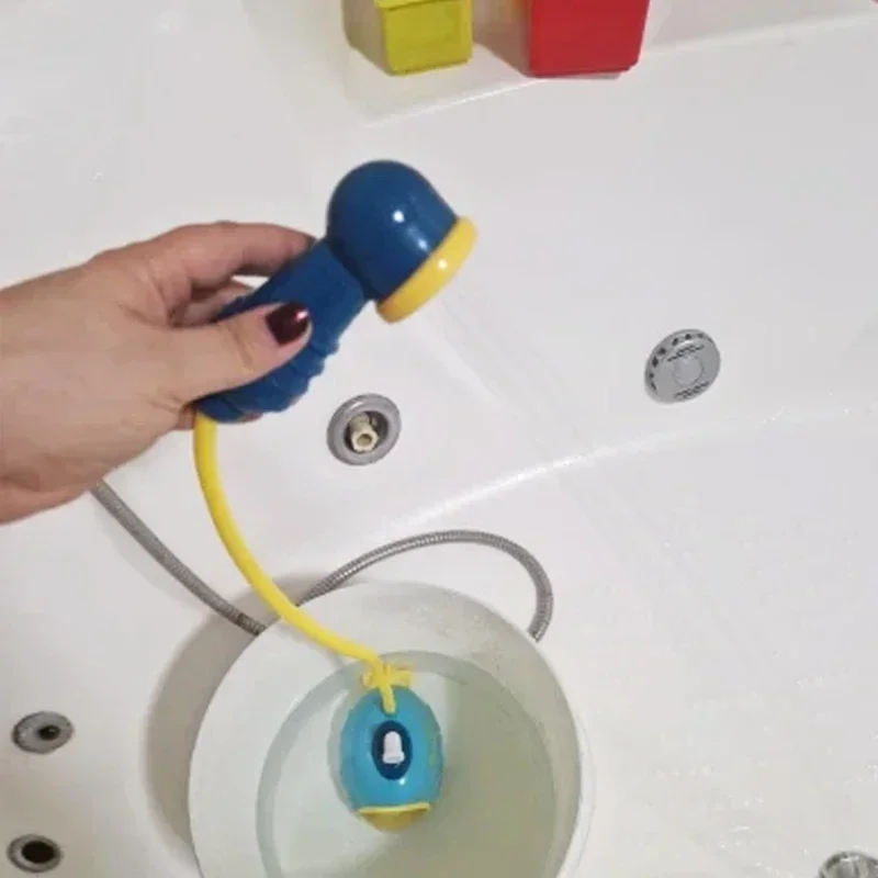 Baby Bath Toys, Bathing Cute Swimming Water Spraying Submarine Shower Bath Toy For Kids swimming pool Water Playing Toy 4