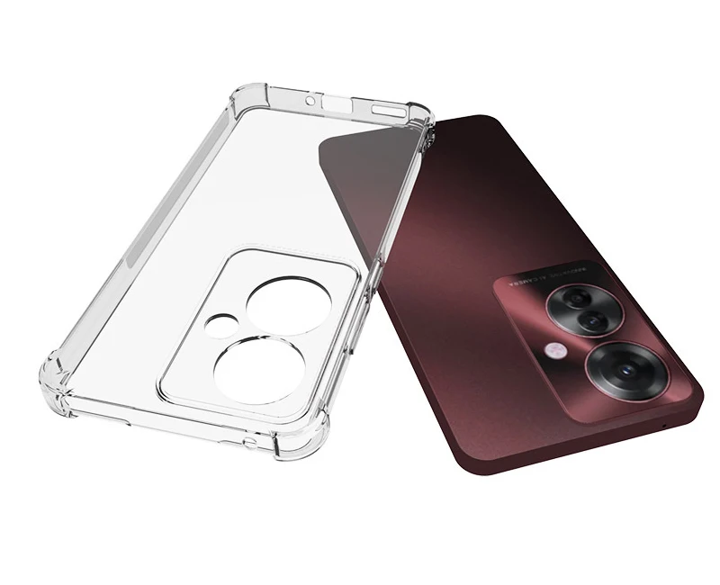 Air Cushion Shockproof Case for Oppo Reno 3A 5A 7A 9A 11A Clear Airbag Silicone TPU Back Cover Case for Oppo Reno11 A Reno11A 5G 6
