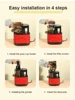 【EU Plug】 Household Large-diameter High-power Juicer Multi Functional Juicer with Residue Separation Function 5
