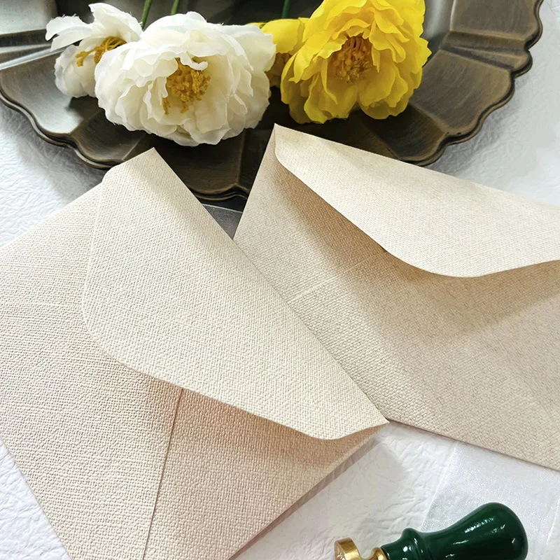 30pcs/lot 19x13cm Envelopes Wedding Invitations Business 250g Texture Paper Stationery Supplies Storage Bag