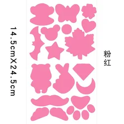 DIY Self-Adhesive Washable Repair Patches for Clothing and Accessories (A-06 Pink)