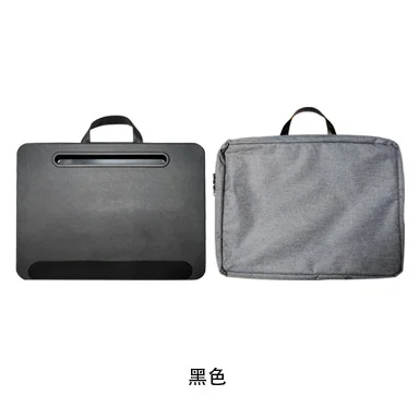 Compact Portable Laptop Desk with Storage and Handle - Ideal