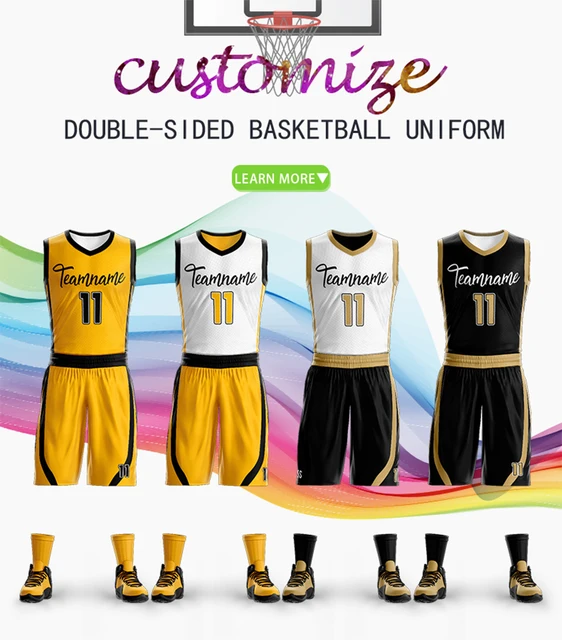 Custom Reversible Basketball Jerseys for AAU & Rec Leagues - Made in USA by  Cisco