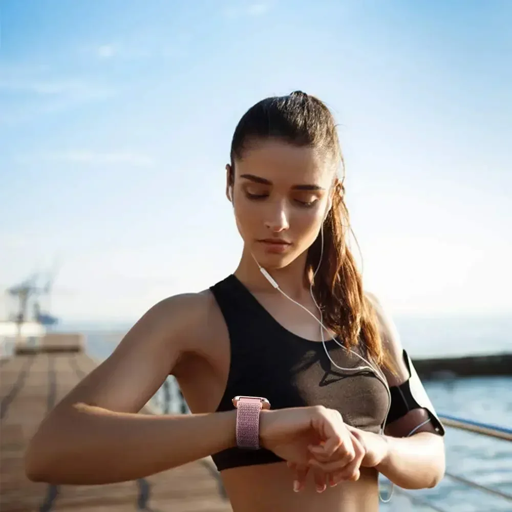 Nylon Loop Sport Strap - 22mm Replacement Bracelet Watchband