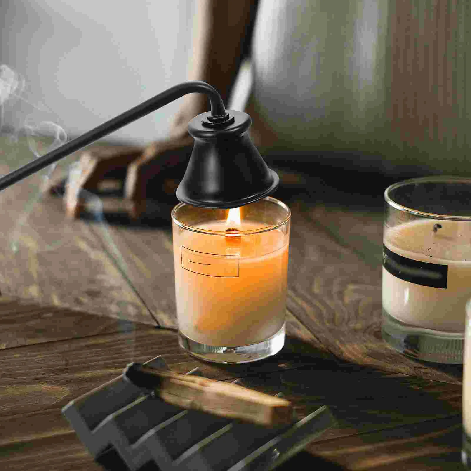 Black Extinguisher Lightweight Snuffer Cap Stopper Wick Cover Flame Snuffer Accessories Home Decor Gift For Lovers
