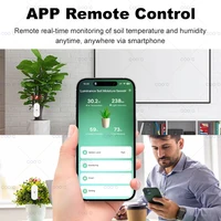 Tuya Zigbee Soil Sensor Temperature Humidity Moisture Light Intensity Detect for Garden Automation Irrigation Real Time Monitor - Image 3