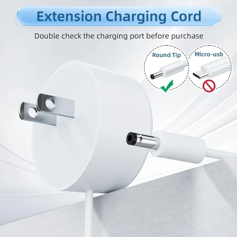Power Adapter Charging Cord Line For Google Home Hub/Nest Hub/Nest Mini Speakers 4V 1.10A 15W