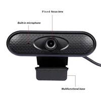 High Definition 1080P USB Webcam Camera Laptop Computer Camera With Built-in Microphone For Live Streaming Conference Video Call - Image 2