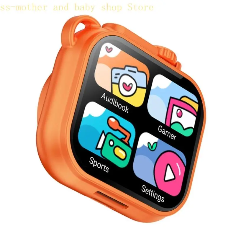 066B 10X 줌 카메라 17 게임 음악 플레이어 계산기 및 SOS 라이트가 포함된 어린이 교육용 Smartwatch